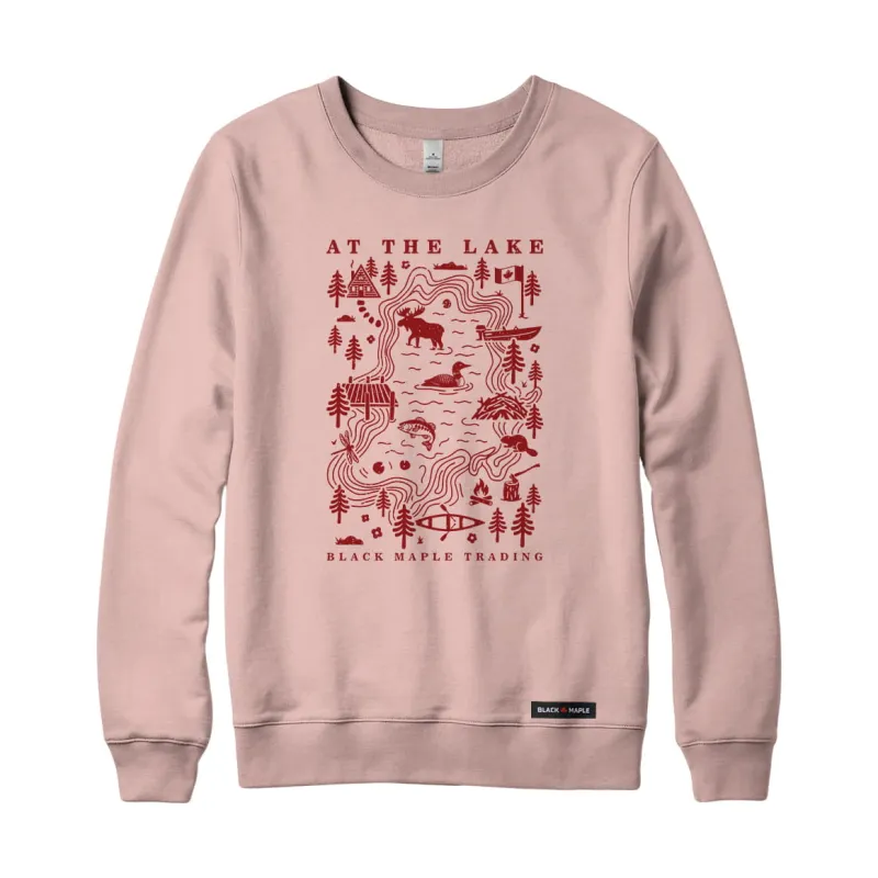 Canadian Lake Life Sweatshirt made by Black Maple Trading