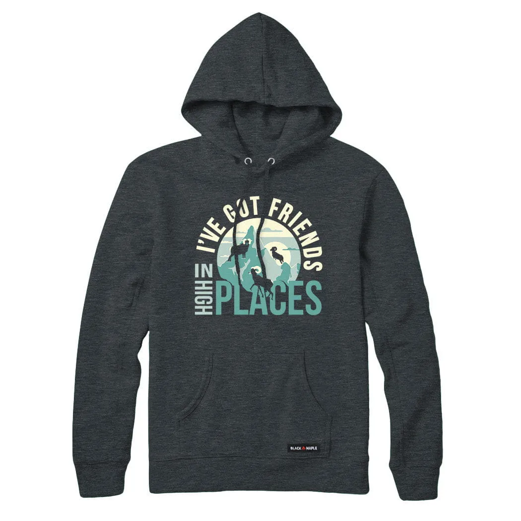 Mountain Bighorn Friends Sweatshirt or Hoodie sold by Black Maple Trading product image thumbnail 3