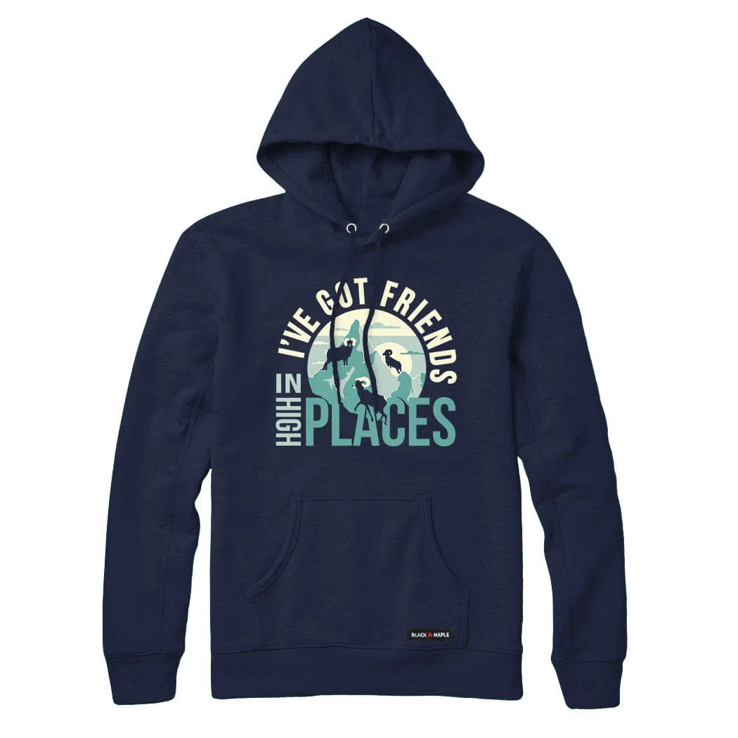 Mountain Bighorn Friends Sweatshirt or Hoodie sold by Black Maple Trading product image thumbnail 4