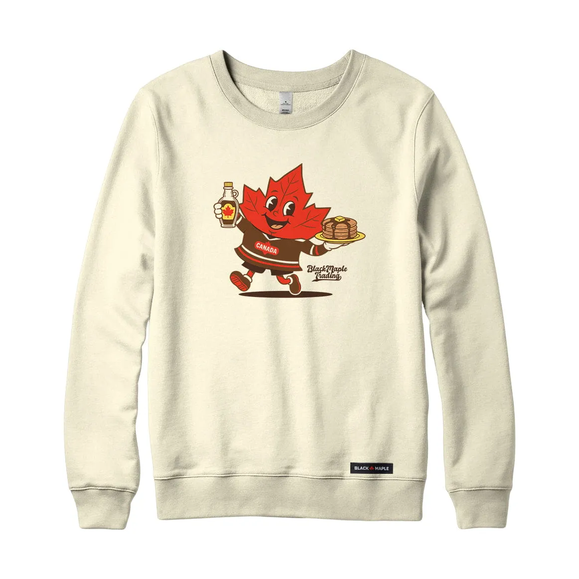 Maple Syrup Mascot Sweatshirt or Hoodie sold by Black Maple Trading product image thumbnail 2