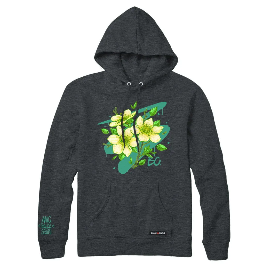 MC Baldassari x Black Maple Trading - Artist Collab: Blooming in British Columbia Sweatshirt or Hoodie sold by Black Maple Trading product image thumbnail 2