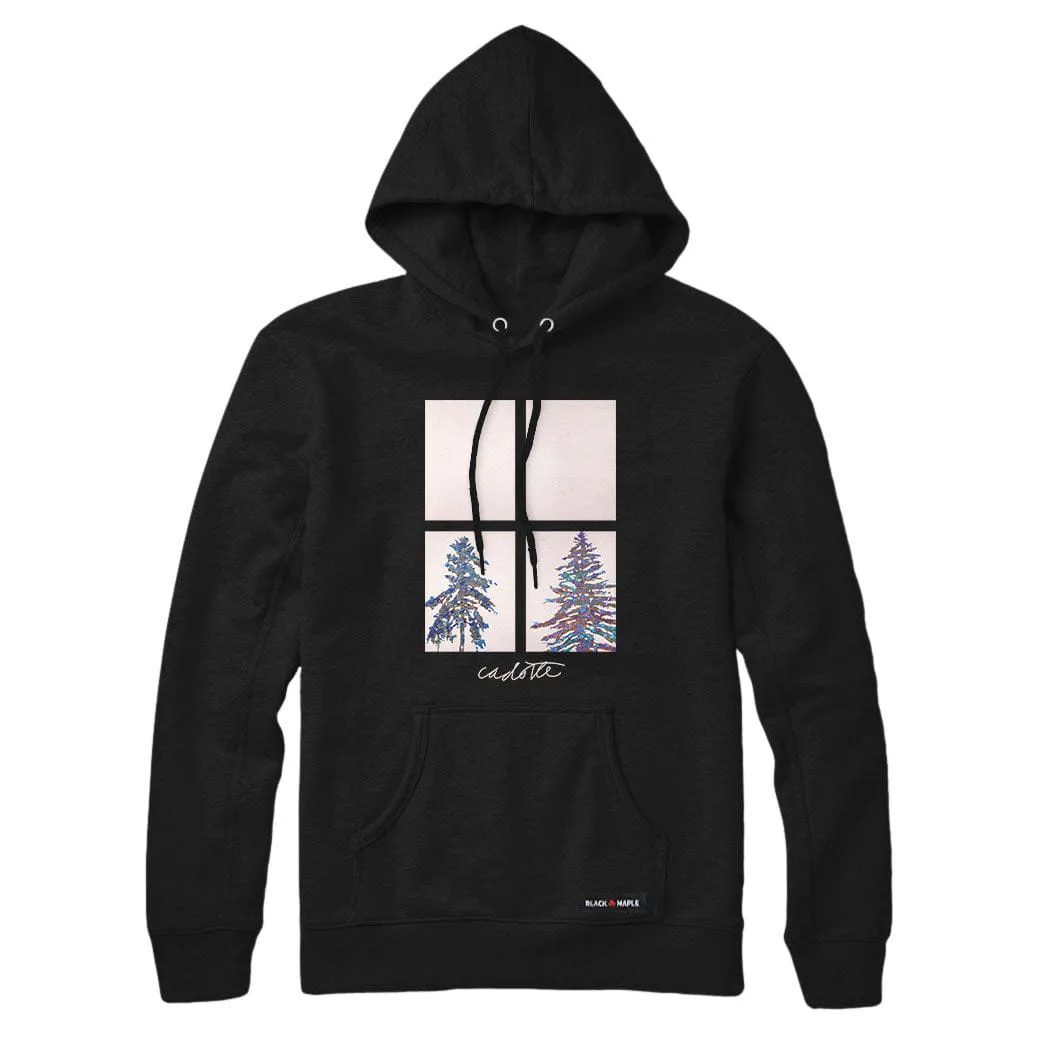 Robert Cadotte x Black Maple Trading - Artist Collab: Panes of Coniferous 3 Sweatshirt or Hoodie sold by Black Maple Trading product image thumbnail 4