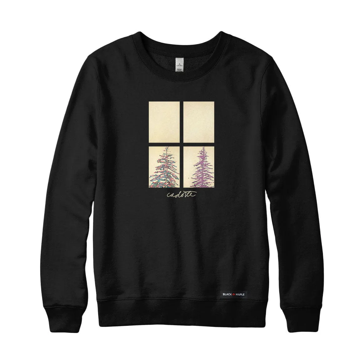 Robert Cadotte x Black Maple Trading - Artist Collab: Panes of Coniferous 1 Sweatshirt or Hoodie sold by Black Maple Trading product image thumbnail 3
