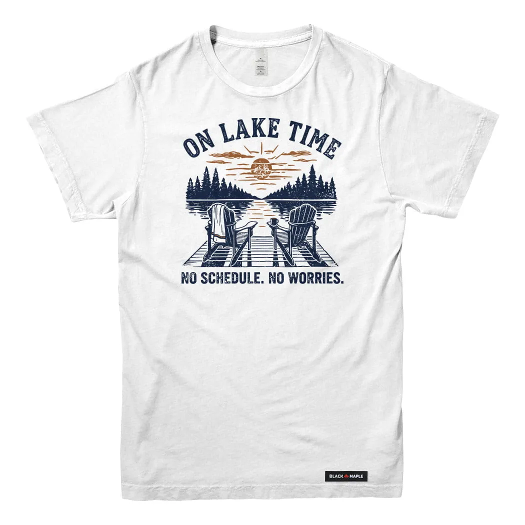 On Lake Time Nostalgia T-shirt sold by Black Maple Trading product image thumbnail 3