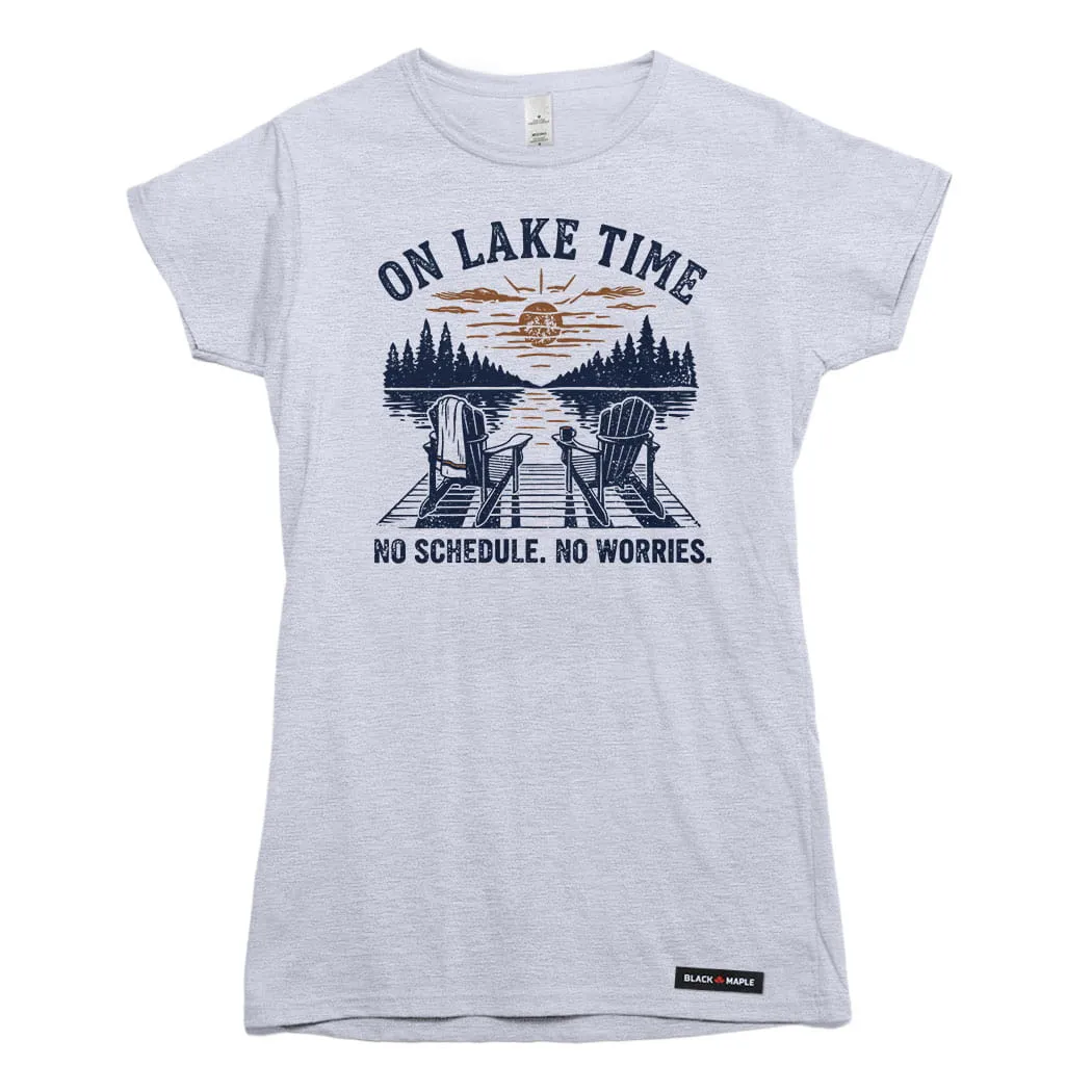 On Lake Time Nostalgia T-shirt sold by Black Maple Trading product image thumbnail 4