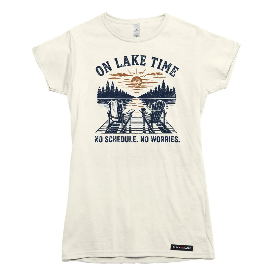 On Lake Time Nostalgia T-shirt sold by Black Maple Trading product image thumbnail 2