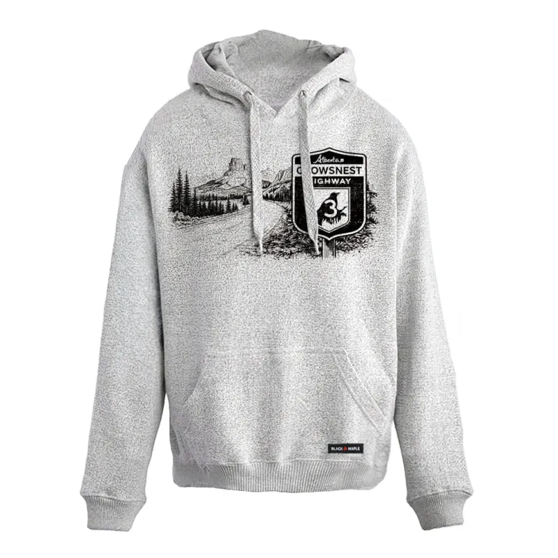 Alberta Crowsnest Highway Road Trip Nantucket Sweatshirt or Hoodie made by Black Maple Trading