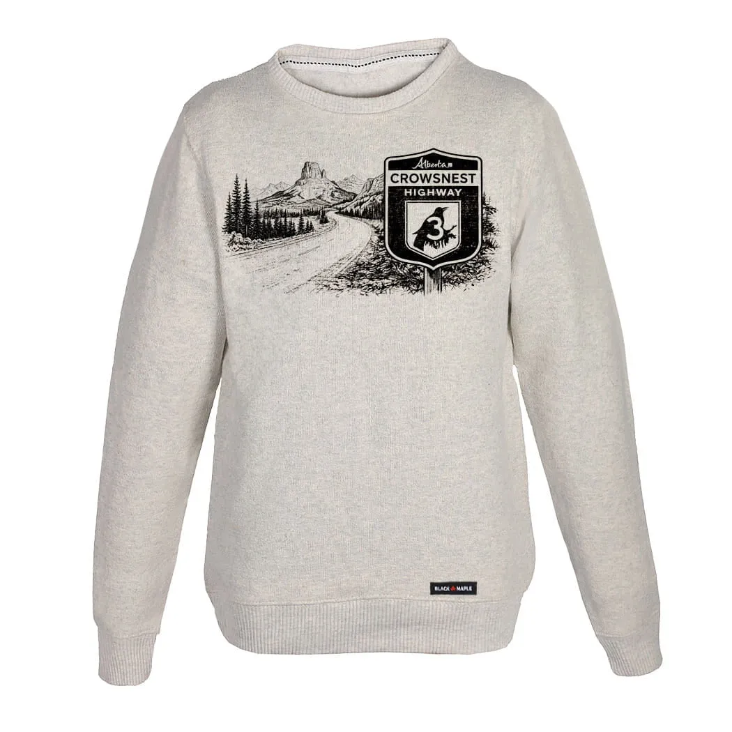 Alberta Crowsnest Highway Road Trip Nantucket Sweatshirt or Hoodie sold by Black Maple Trading product image thumbnail 2