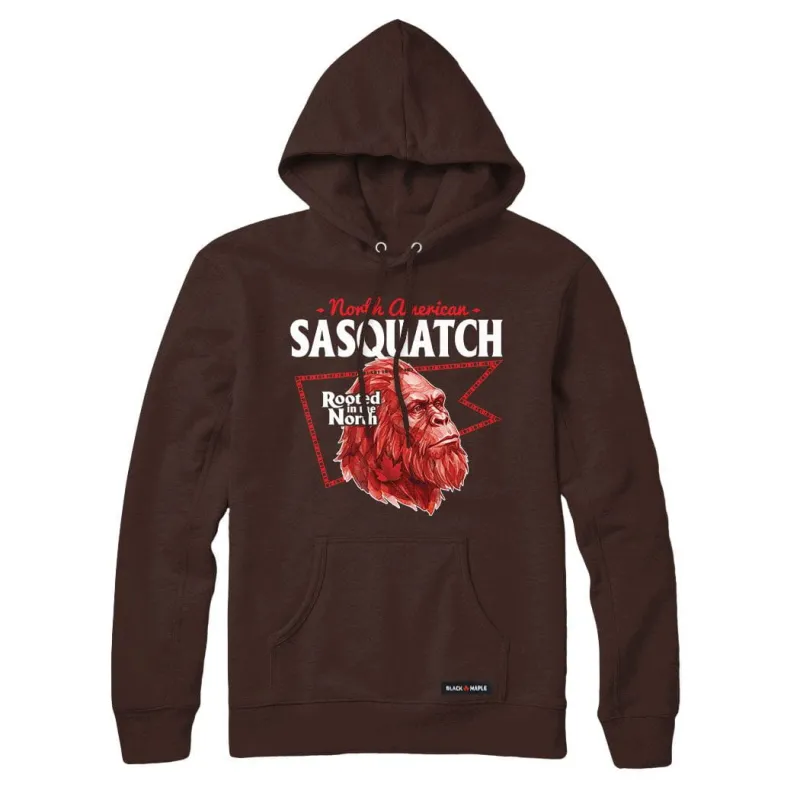 North American Sasquatch Low Poly Bust Sweatshirt or Hoodie made by Black Maple Trading