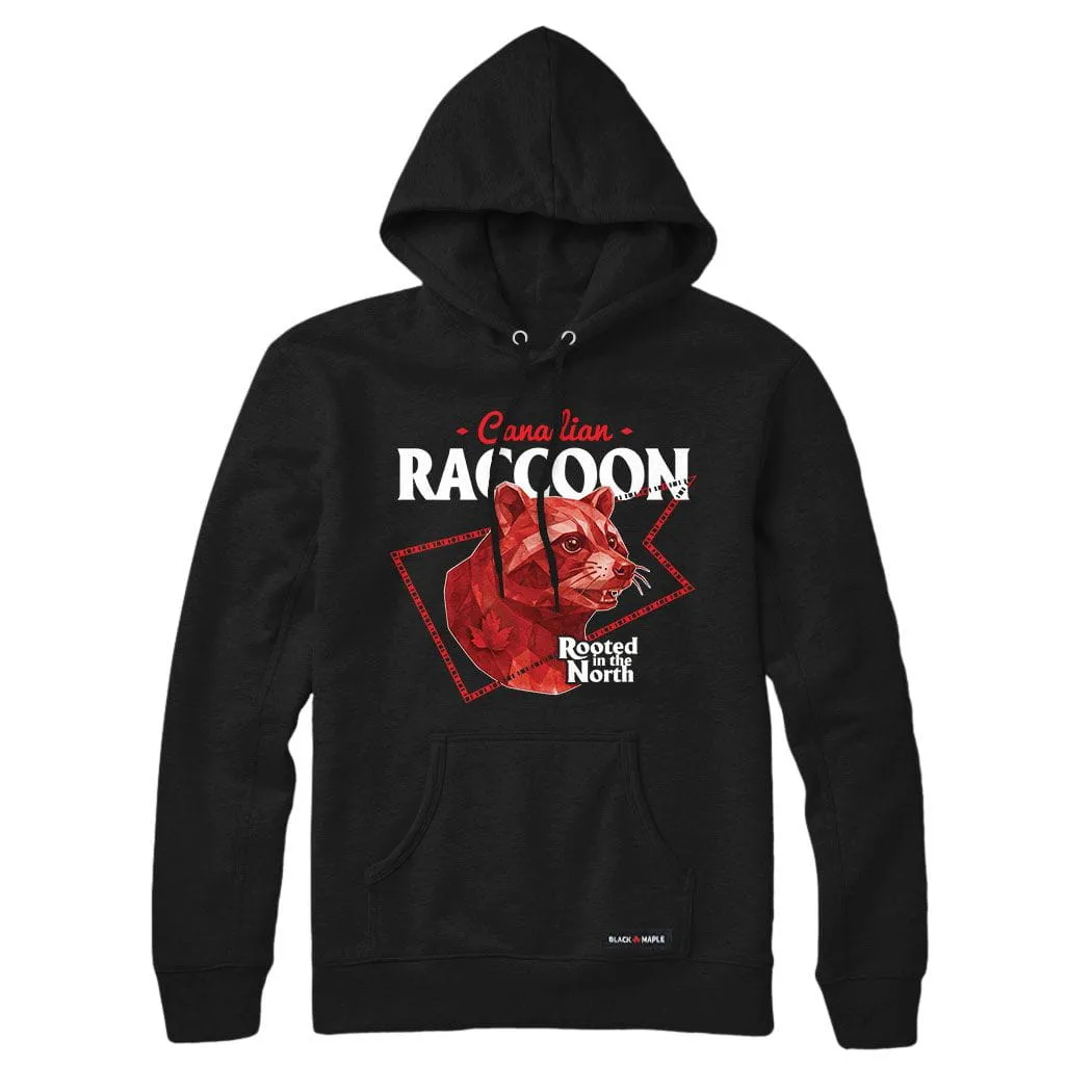Canadian Raccoon Low Poly Bust Sweatshirt or Hoodie sold by Black Maple Trading product image thumbnail 4