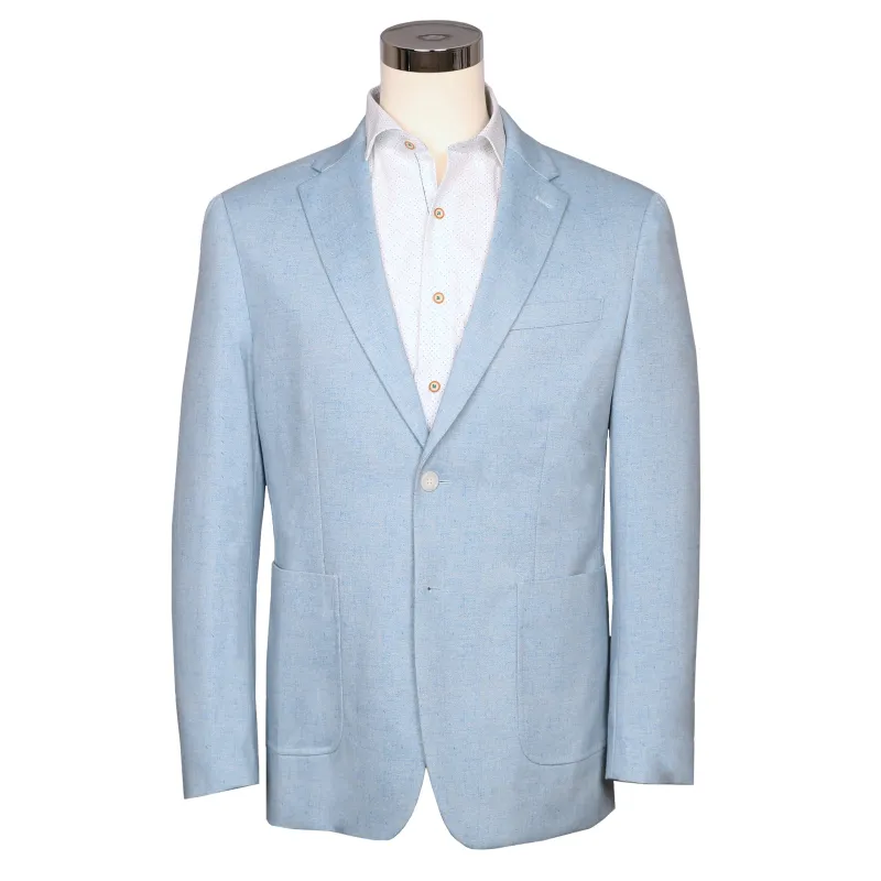 Roffe Aqua Single Breasted Sportcoat sold by Haspel