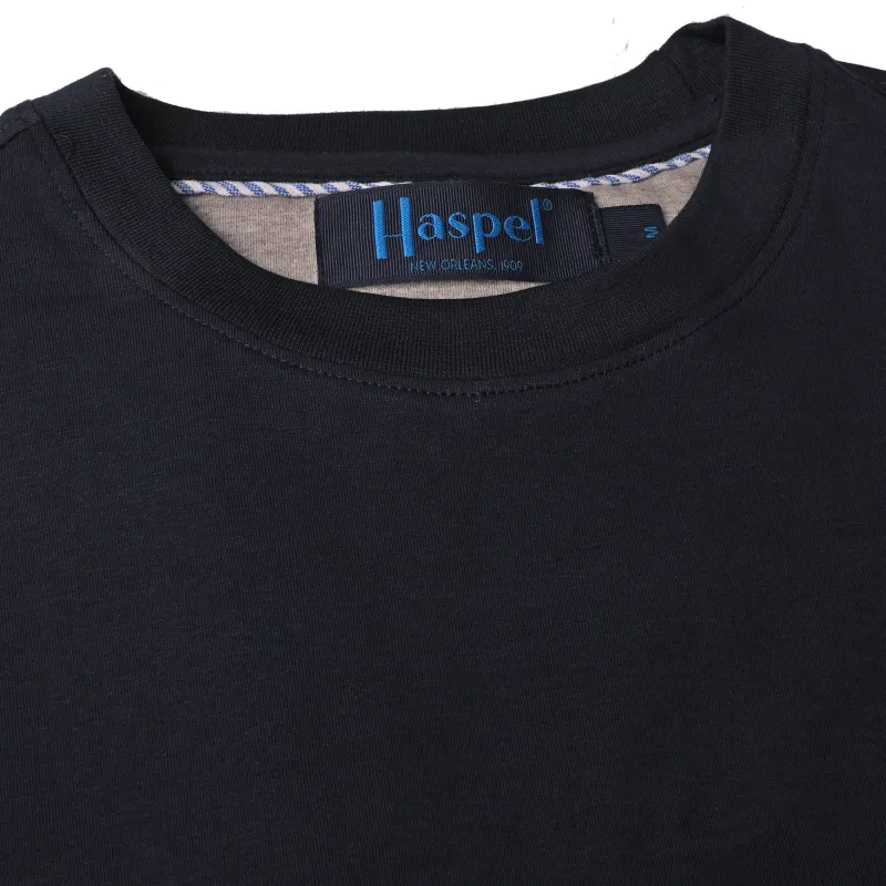 Task Navy Crew Neck T-Shirt sold by Haspel