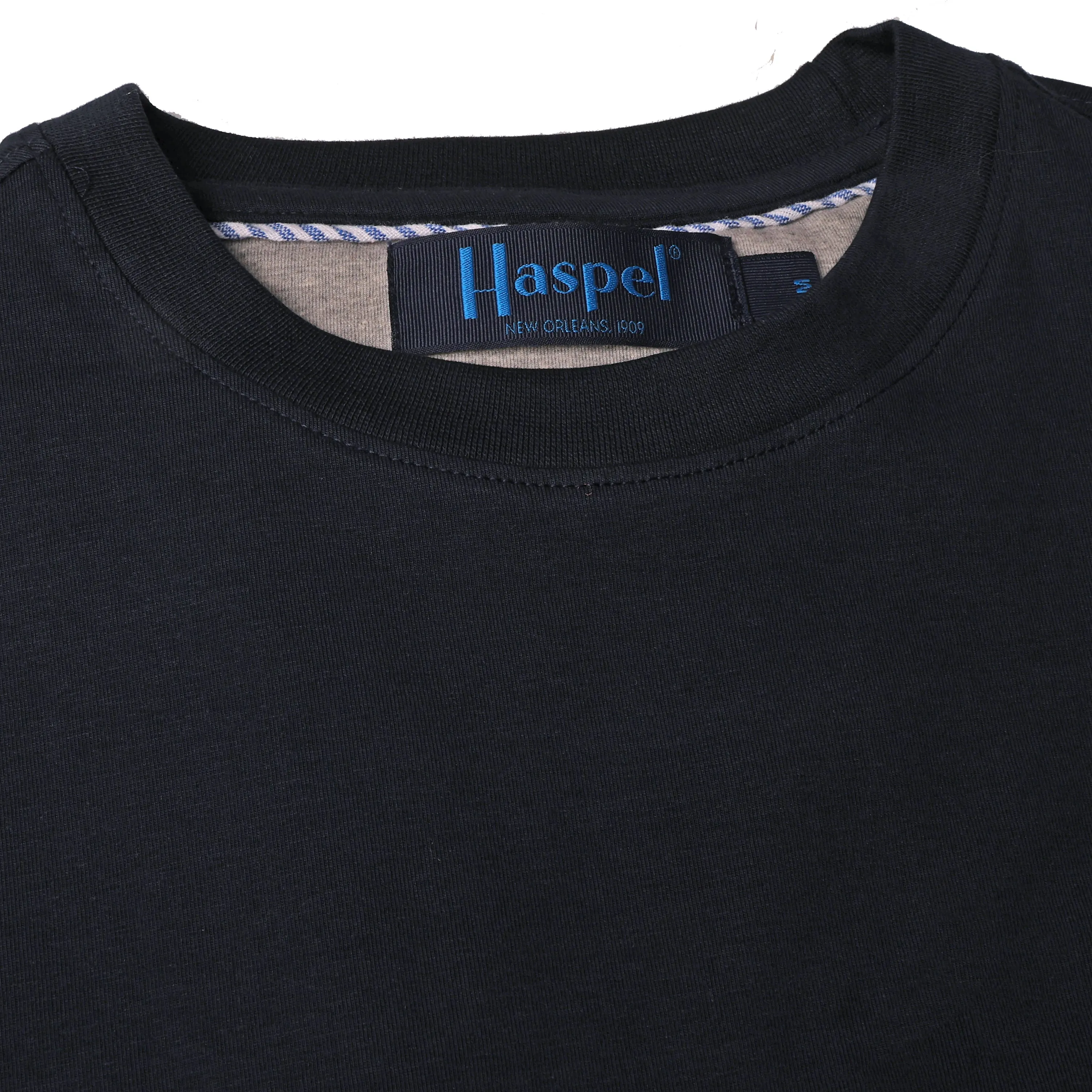 Task Navy Crew Neck T-Shirt sold by Haspel