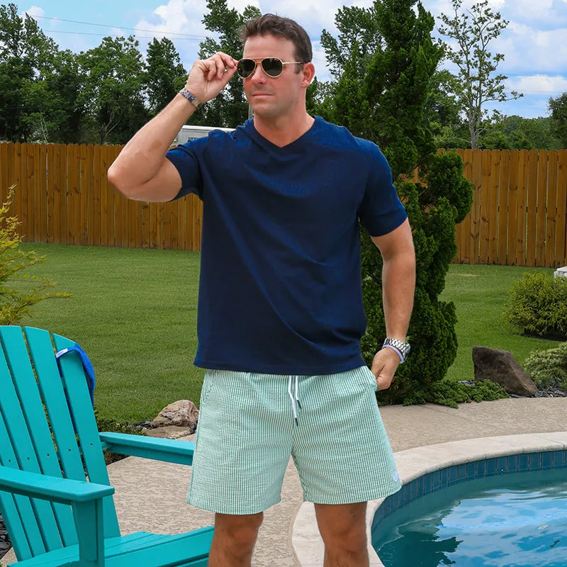 Task Navy Crew Neck T-Shirt sold by Haspel product image thumbnail 2