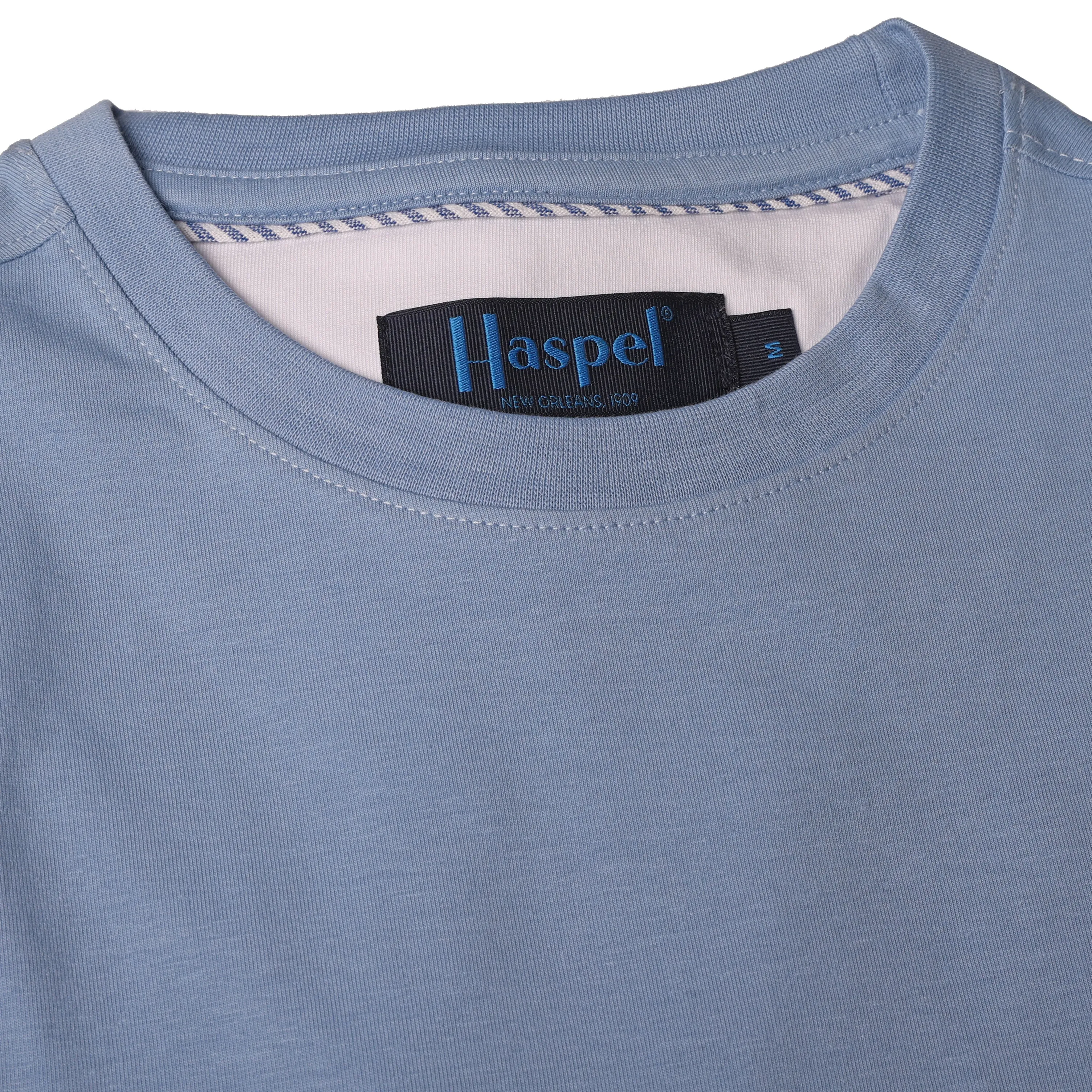 Task Lt. Blue Crew Neck T-Shirt sold by Haspel