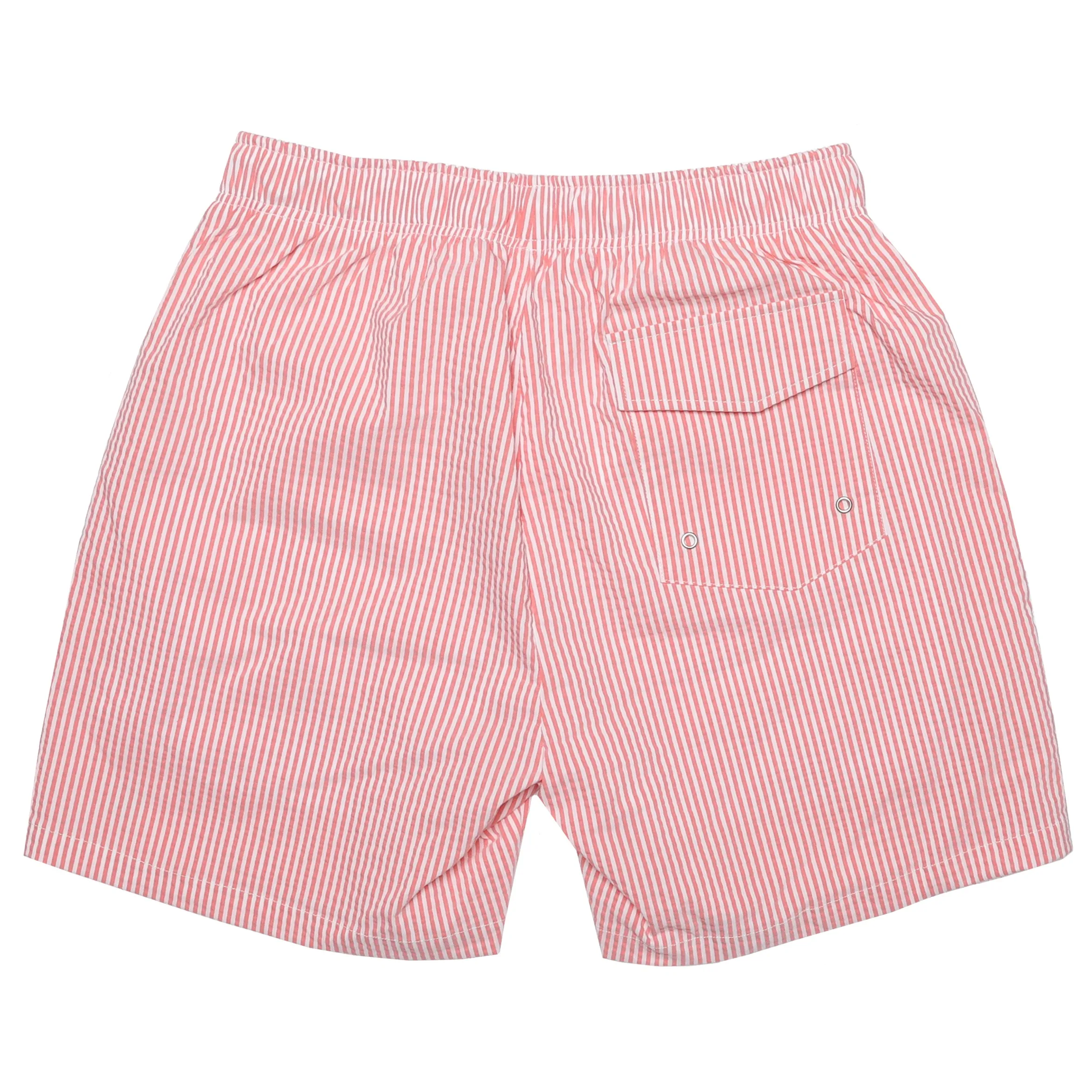 Sherwood Coral Seersucker Stretch Swimsuit sold by Haspel product image thumbnail 2
