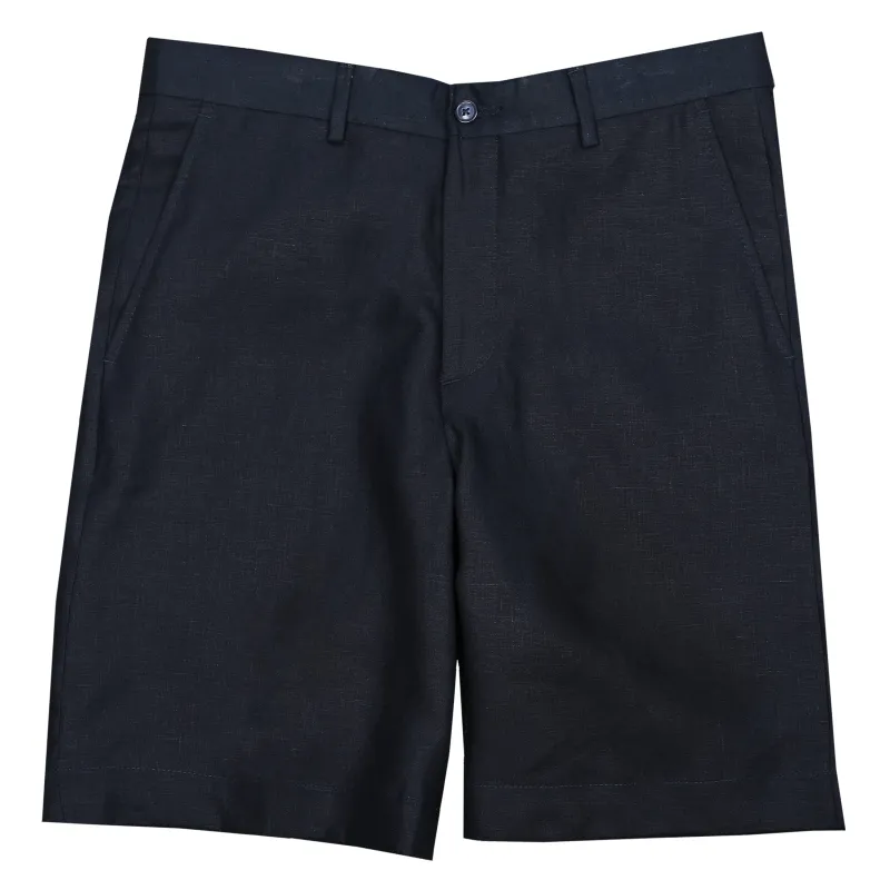*** FINAL SALE *** Felicity Navy Linen Short sold by Haspel