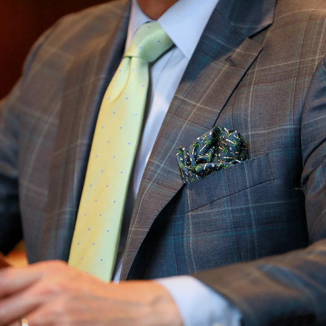 Audubon Navy Blue with Green Deco sold by Haspel product image thumbnail 2