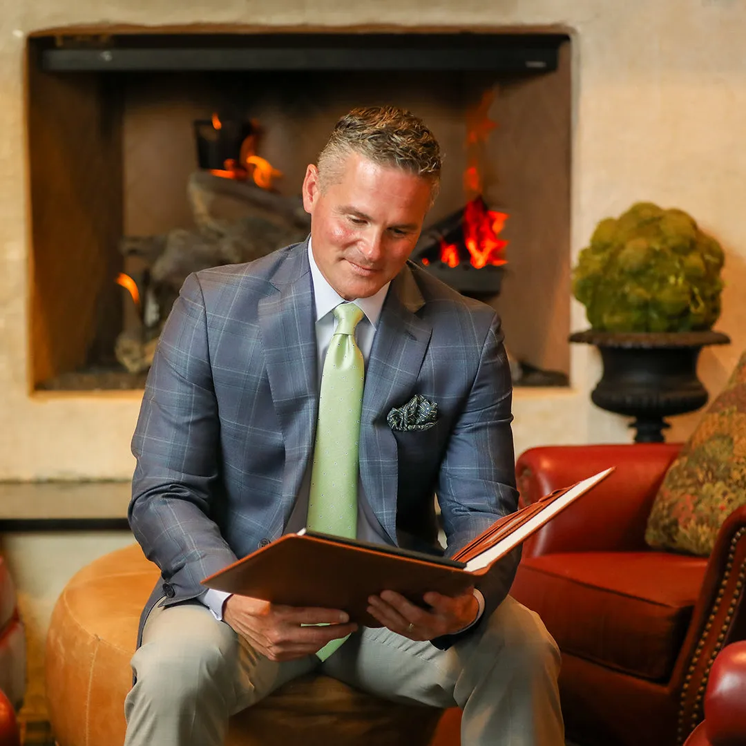 Audubon Navy Blue with Green Deco sold by Haspel product image thumbnail 3