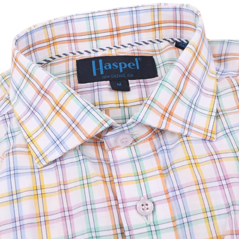 Audubon Spring Plaid sold by Haspel