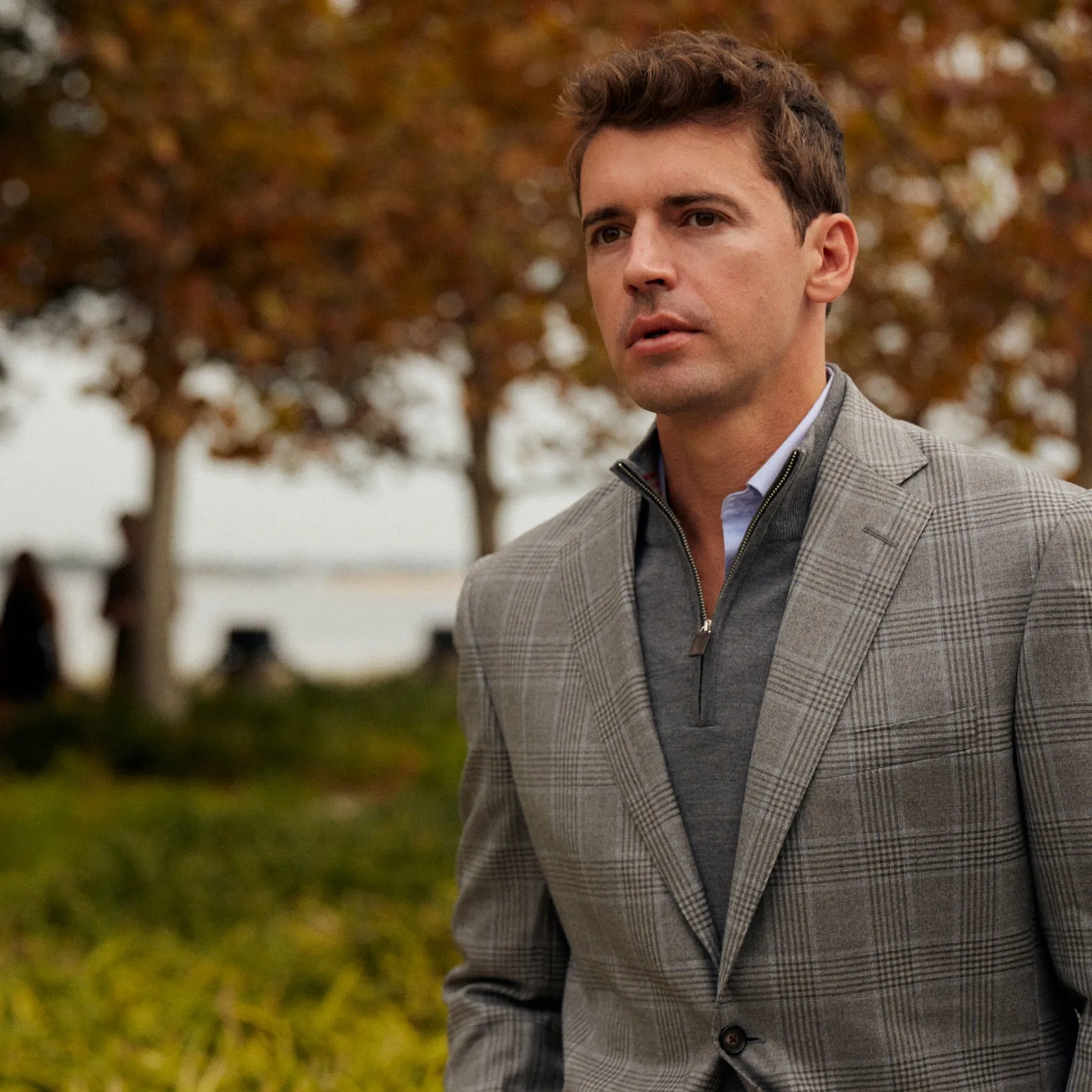 Audubon Grey Plaid Sport Coat sold by Haspel product image thumbnail 2