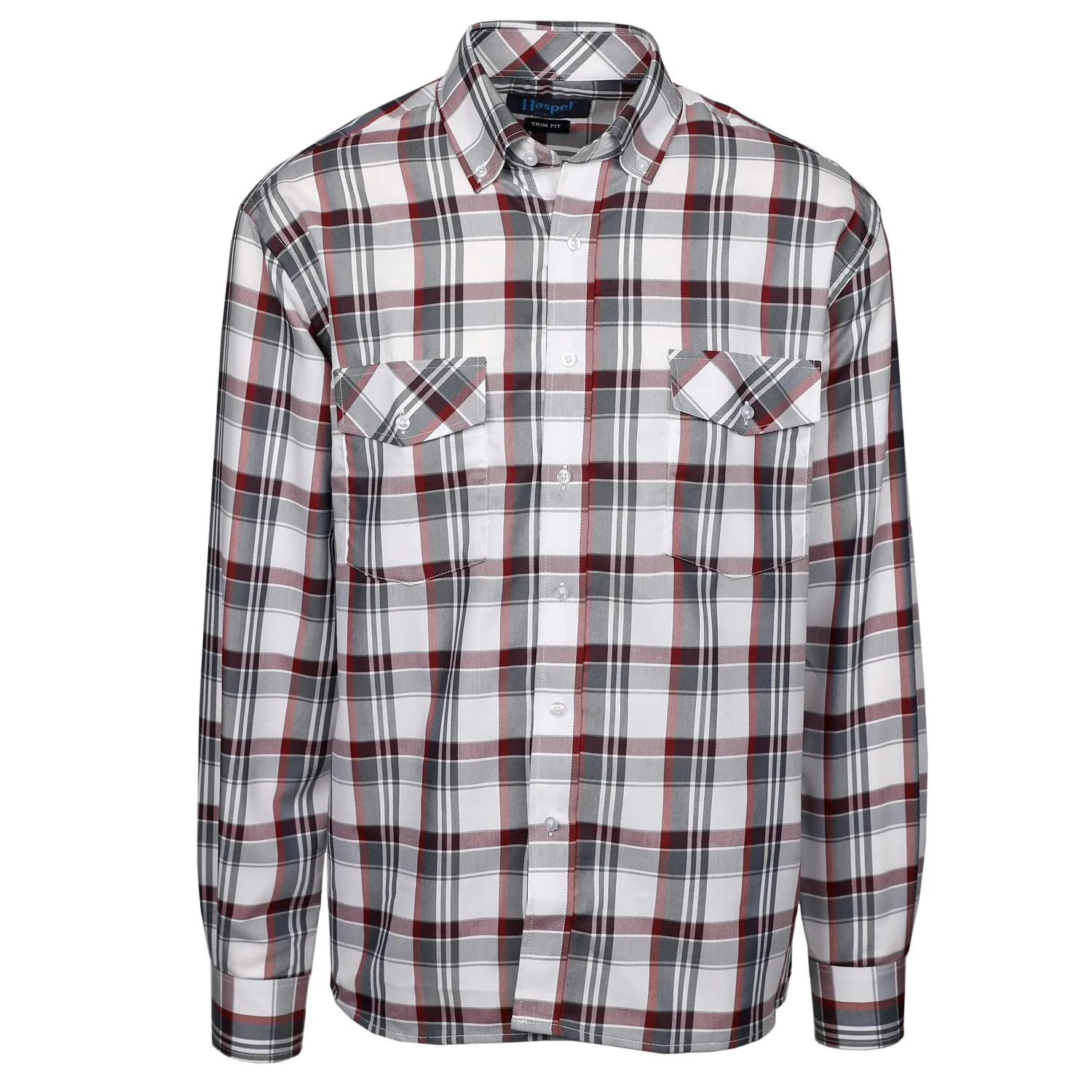 *** FINAL SALE *** Apres Navy & Red Brushed Cotton Check sold by Haspel product image thumbnail 2