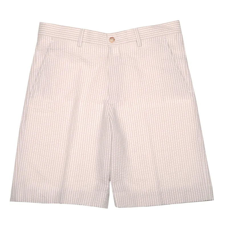 *** FINAL SALE *** Felicity Tan Seersucker Shorts sold by Haspel