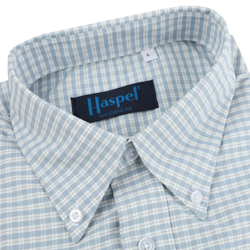 *** FINAL SALE *** Performance Lt. Gray Mini Check sold by Haspel