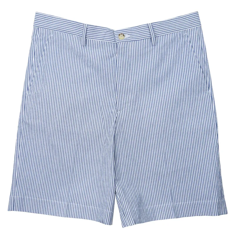 *** FINAL SALE *** Felicity Navy Seersucker Short sold by Haspel