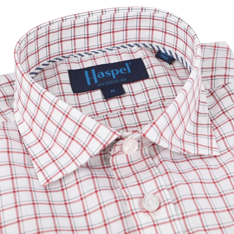 Audubon Red Double Check sold by Haspel