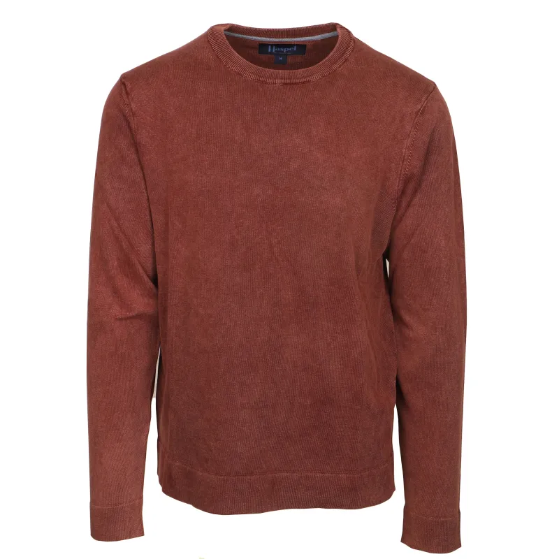*** FINAL SALE *** Loyola Eggplant Crew Sweater sold by Haspel