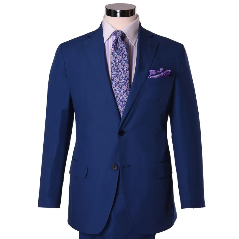 Channel Blue Poplin Sport Coat sold by Haspel