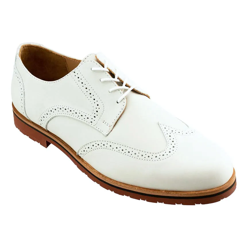 Haspel x T.B. Phelps Nubuck Wingtip - White sold by Haspel product image thumbnail 5