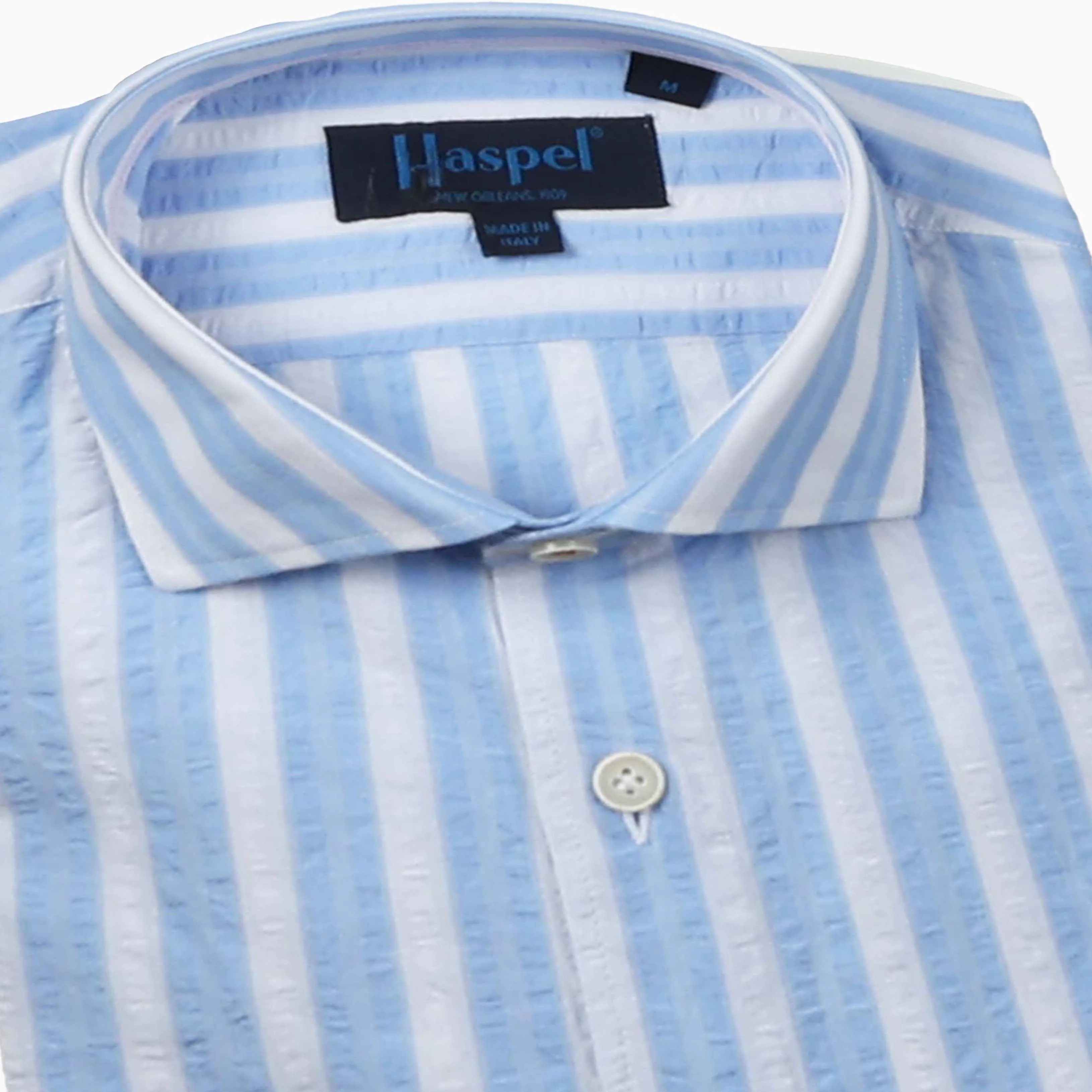 Kavanaugh Blue Island Stripe Long Sleeve sold by Haspel