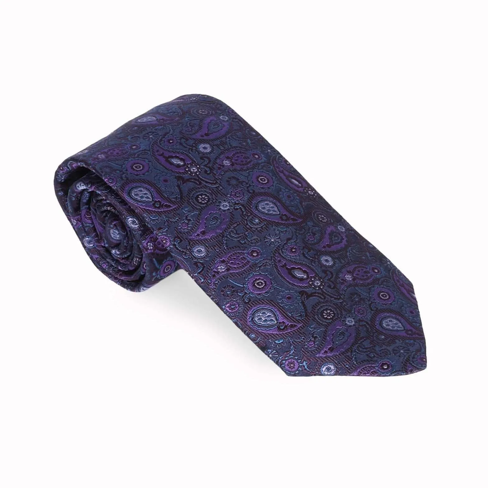 Purple Paisley Tie sold by Haspel