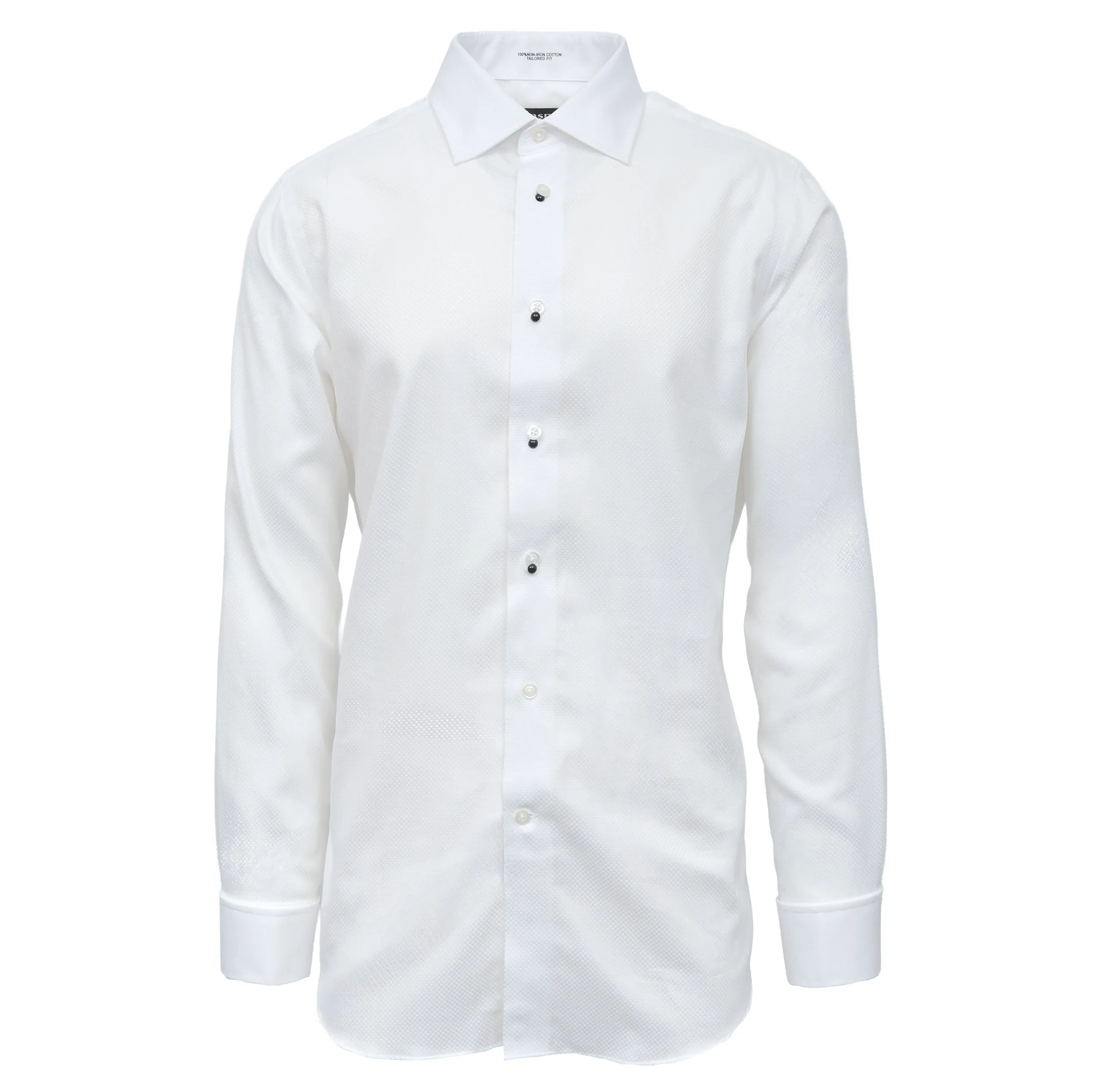 Broadway Textured Tuxedo Shirt - Tailored Fit sold by Haspel product image thumbnail 2