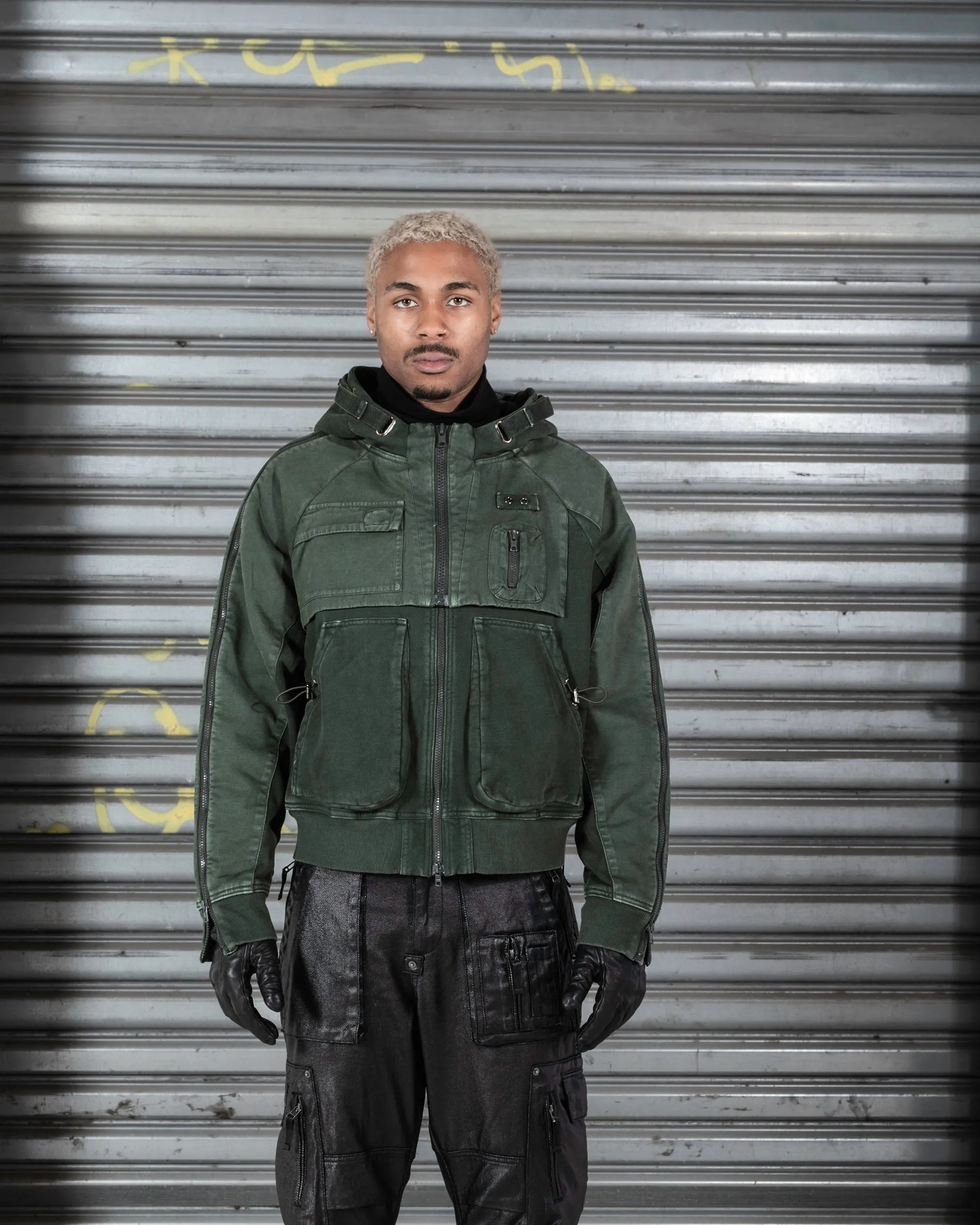 KP2144 Pilot Hoodie-PINE sold by Kody Phillips product image thumbnail 3