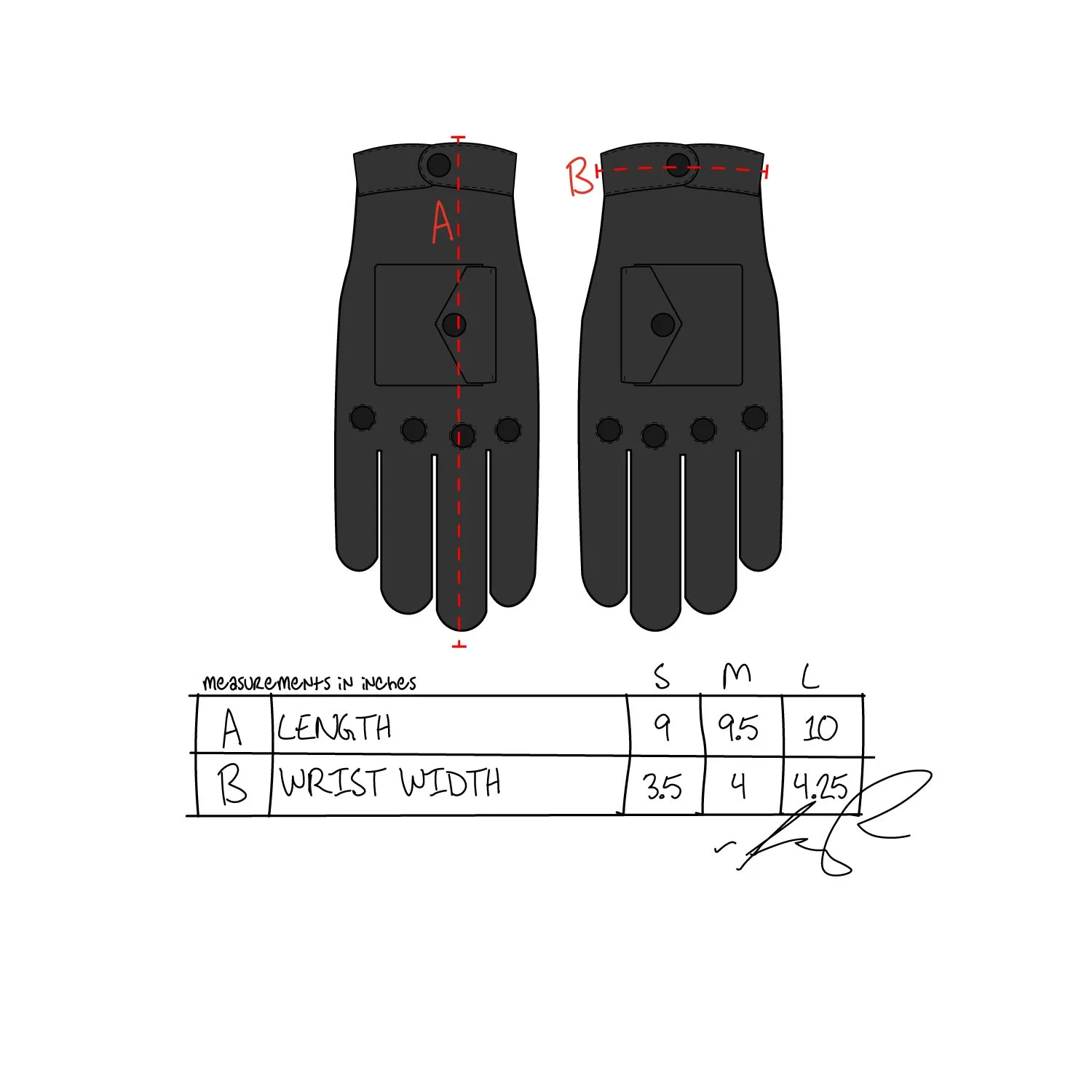 Cargo Gloves- Black sold by Kody Phillips product image thumbnail 2