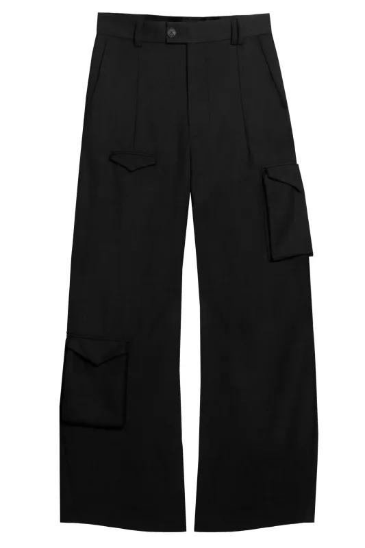 CARGO SLACKS - BLACK sold by Kody Phillips