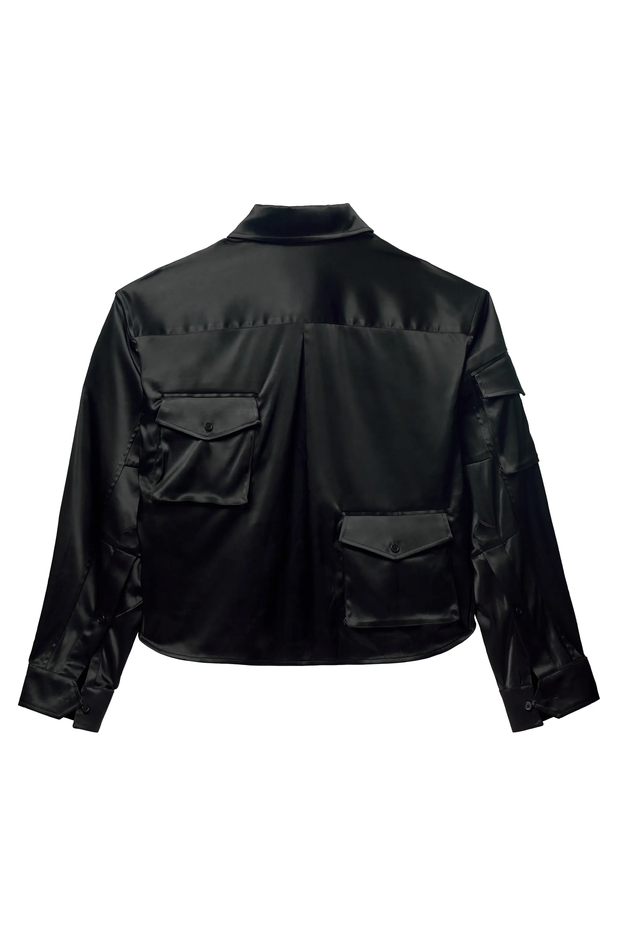 Cargo Shirt- Satin sold by Kody Phillips product image thumbnail 3