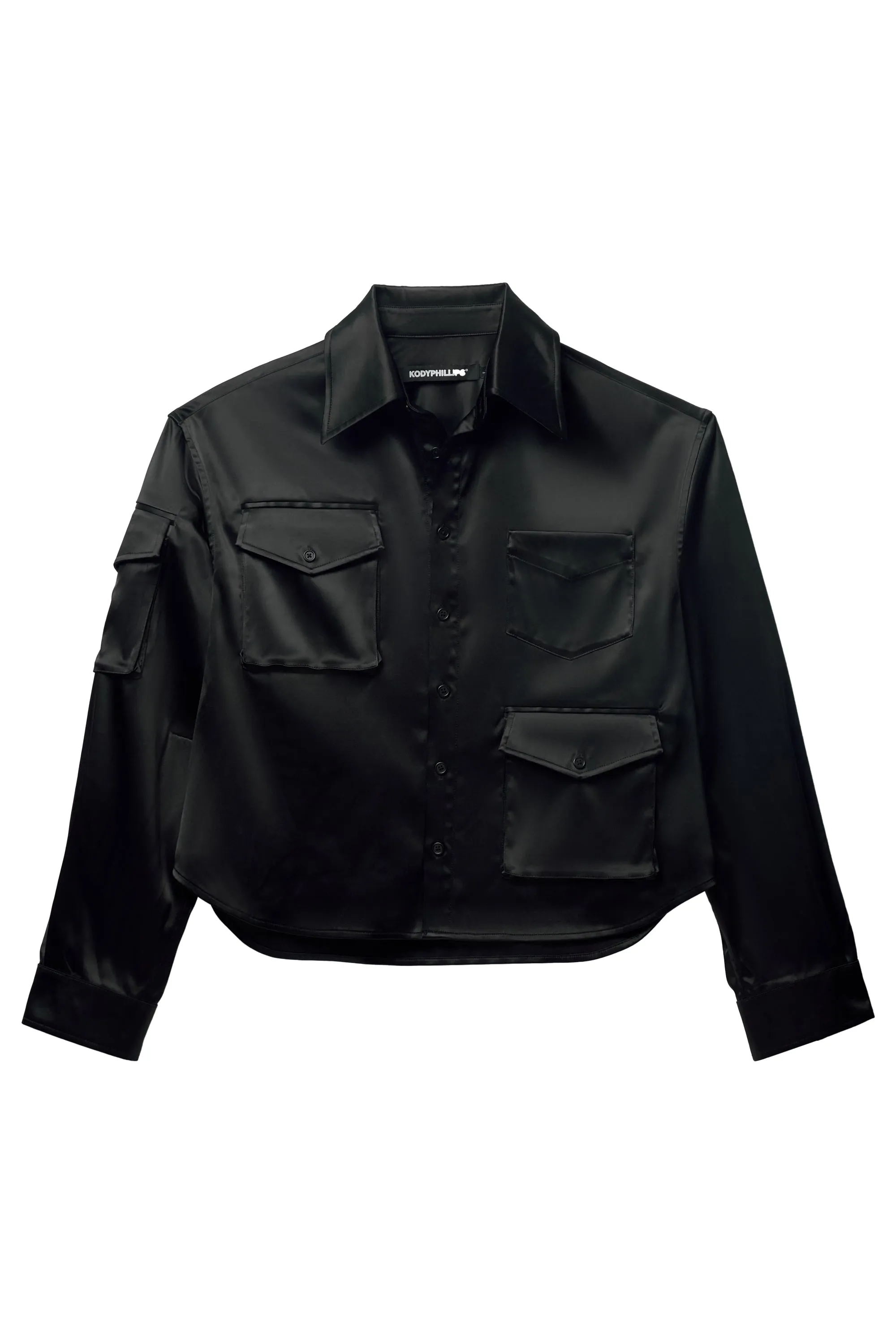 Cargo Shirt- Satin sold by Kody Phillips product image thumbnail 2