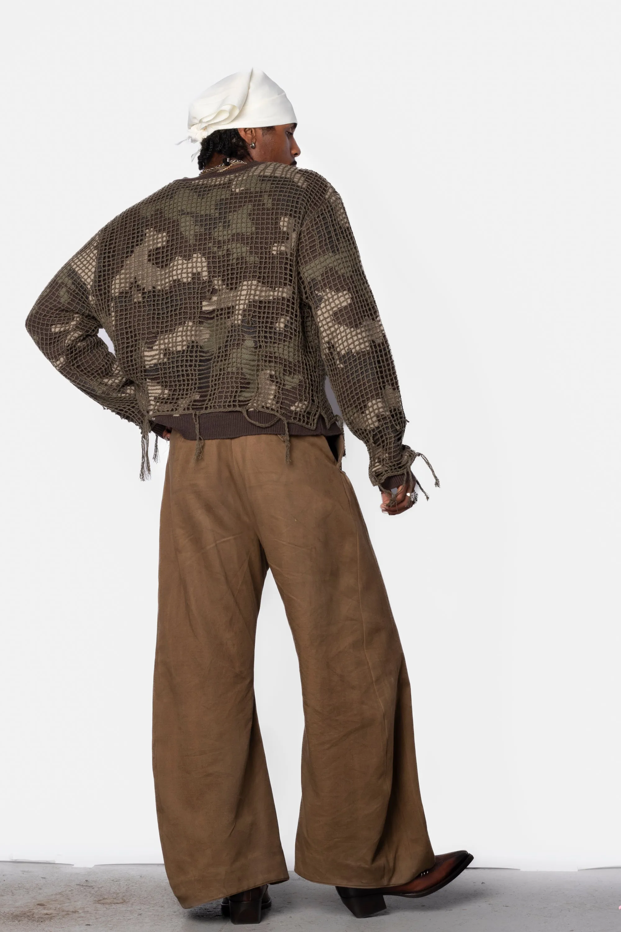Netted Sweater - Camo sold by Kody Phillips product image thumbnail 2