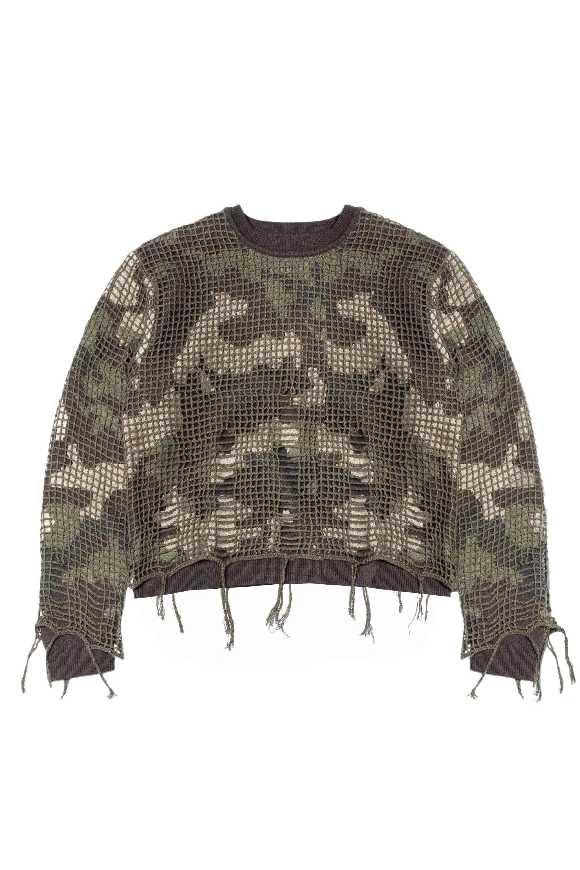 Netted Sweater - Camo sold by Kody Phillips