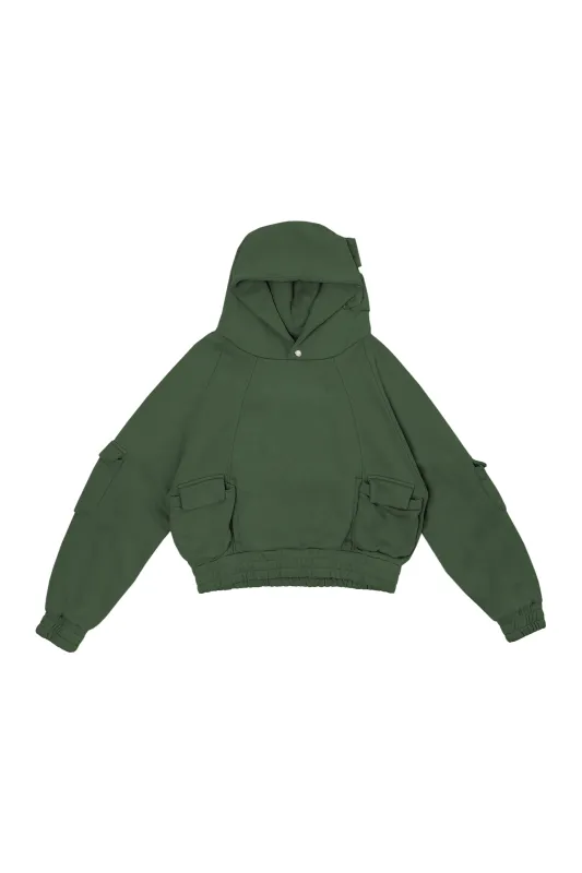 Pullover Cargo Hoodie - Pine sold by Kody Phillips