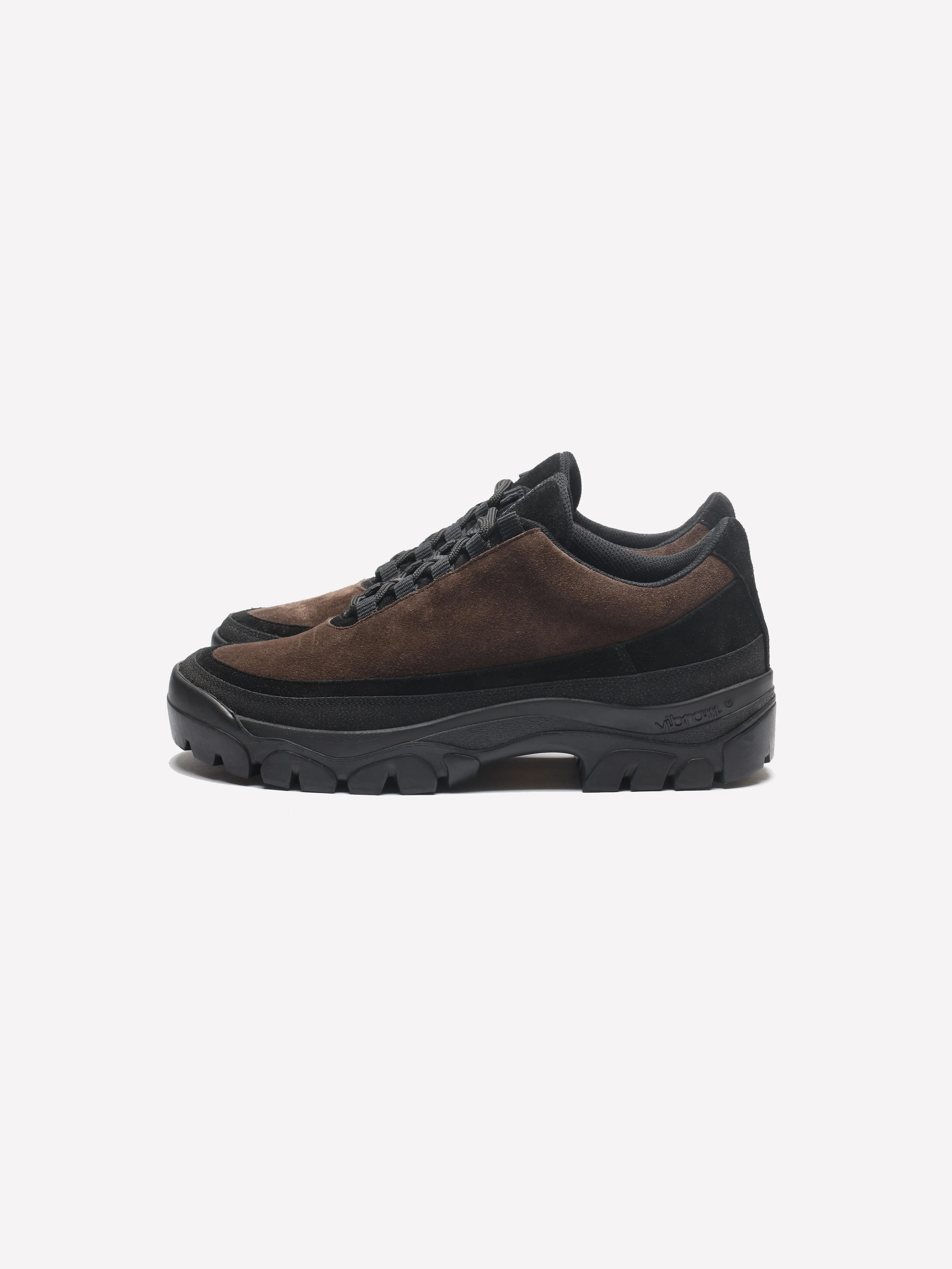 Easy Hiker - Dark Brown Suede sold by Tarvas Footwear