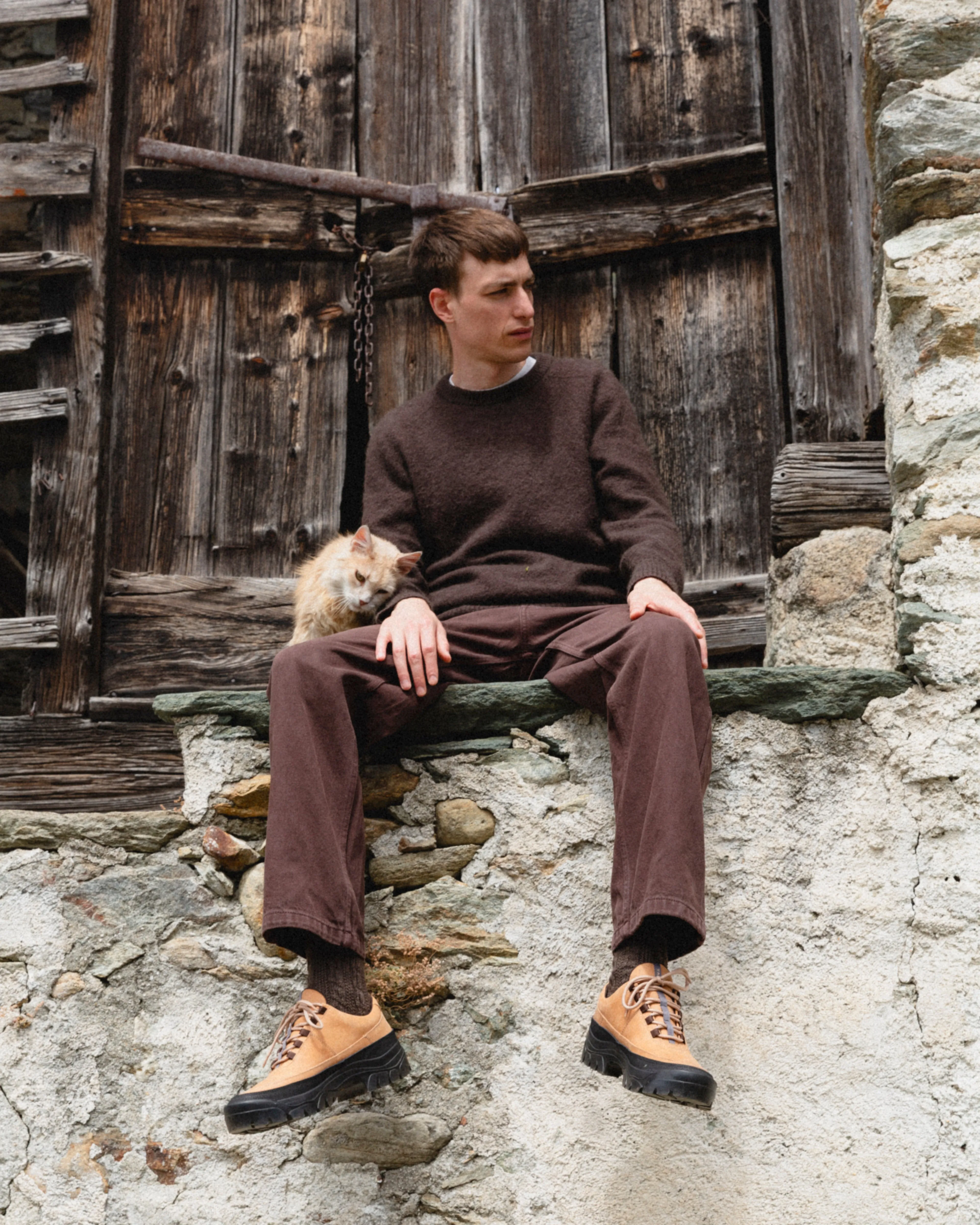 Tarvas x Unownedspaces Easy Hiker - Natural Veg Tan Leather sold by Tarvas Footwear product image thumbnail 3