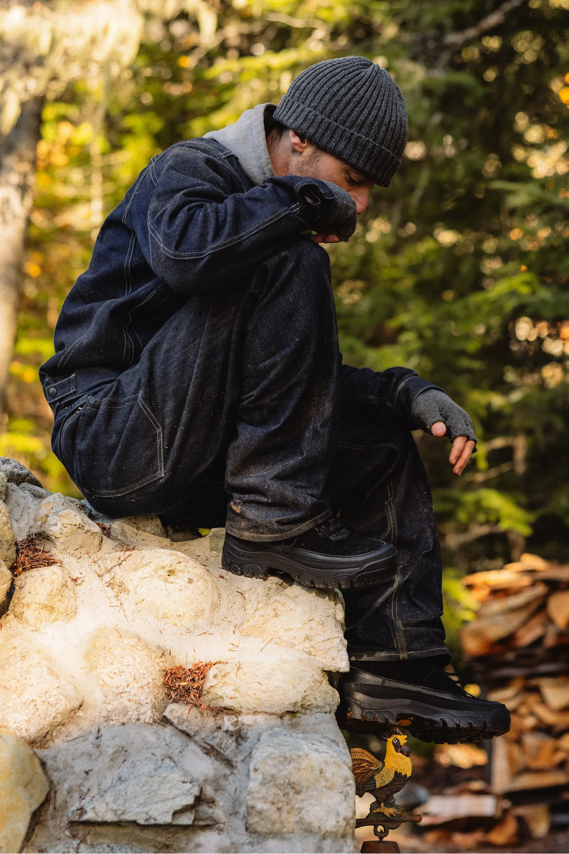 Tarvas x Haven Easy Hiker - Black Hairy Suede sold by Tarvas Footwear product image thumbnail 2