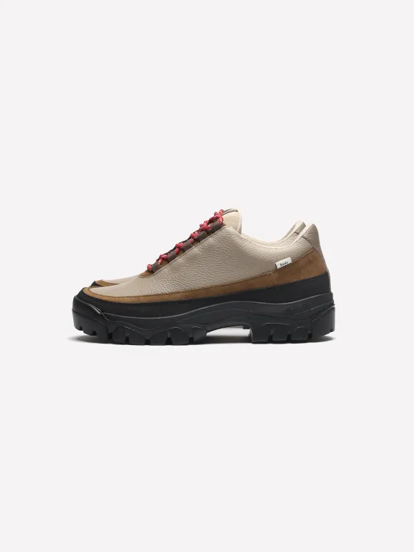 Tarvas x forét Easy Hiker - Khaki Leather sold by Tarvas Footwear