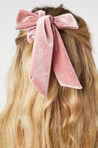 Velvet Bow Scrunchie sold by Princess Highway