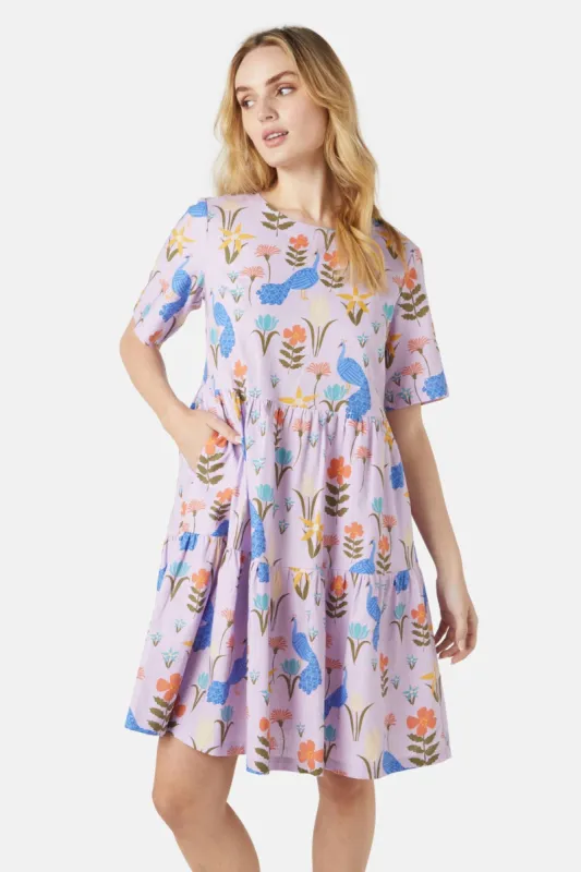 Peacock Mini Dress sold by Princess Highway